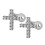 Titan Dermal Anchor Surface Skin 16G Cross 2 st 5