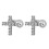 Titan Dermal Anchor Surface Skin 16G Cross 2 st 7