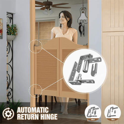 Cafe Door Hinges 304 Stainless Steel 2 Pack 2