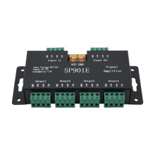 SP901E LED Pixel SPI Amplificador de sinal Repetidor Faixa de LED endereçável e painel de matriz de LED programável com cor de sonho