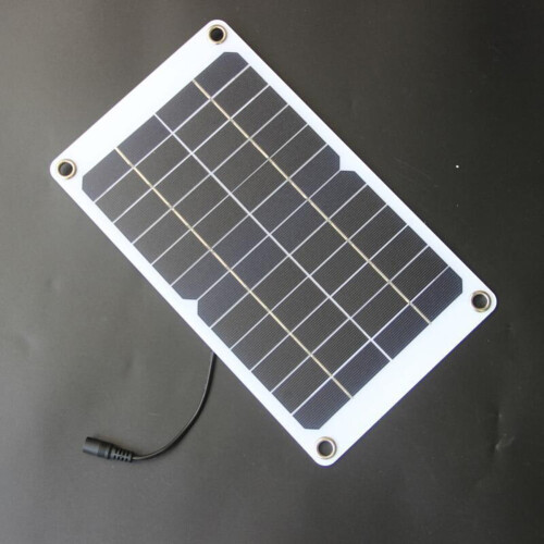 Panel solar flexible monocristalino de 10W y 12V 1