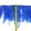 Turkey Feather Trim Green 4-6 inch Fluffy 5