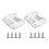 Cooler Plastic Hinges Replacement 2 Pack with 8 Screws 2