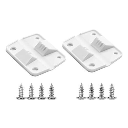 Cooler Plastic Hinges Replacement 2 Pack with 8 Screws 1