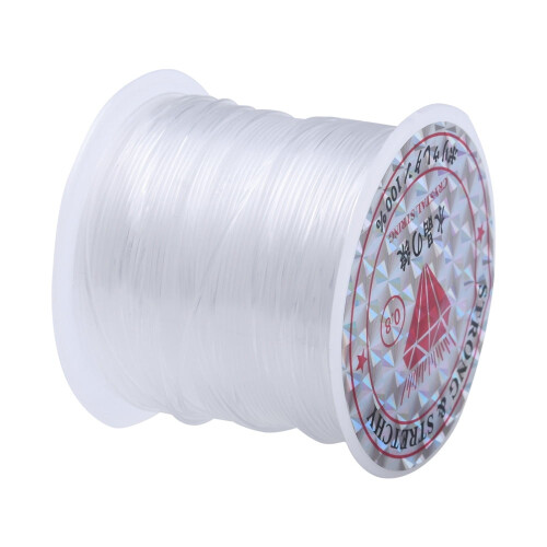 Nylon Wire Clear 0.8 mm 8 m per Roll 1