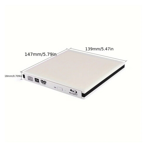 Léitheoir Tiomántán Seachtrach Blu-ray USB3.0 1