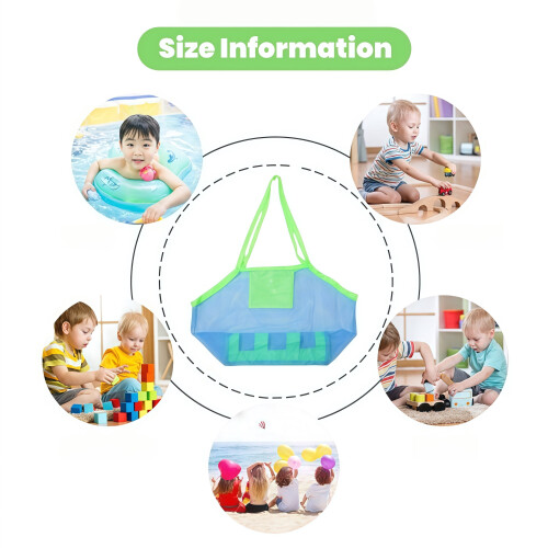 Sacs de rangement rapide pour jouets de plage (2 pièces) 2