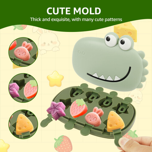 Silicone Ice Pop Mold Small Mini Sturdy for Home Use 2