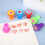 Hartstempels in diverse kleuren, 20 stuks 8