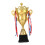 Trophy Cup Prize Decoration Metal Keepsake 35cm 2