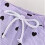 Completo body senza maniche per neonata, viola, 0-3 mesi 8