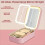 LED Makeup Mirror Portable Dimmable Touch 360 Rotation 4