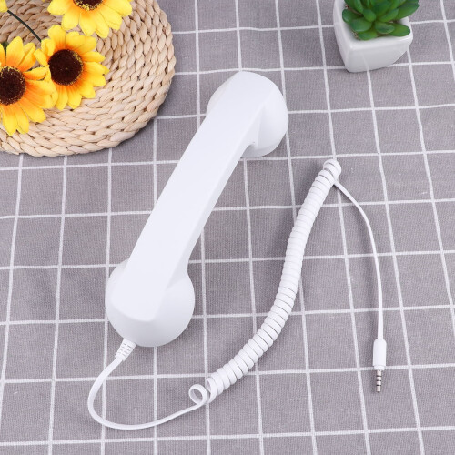 Mizh3.5mm Universal Retro Τηλέφωνο Ακουστικό Αδιάβροχο Ακτινοβολίας Ρυθμιζόμενος Τόνος 1