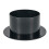 Straight Pipe Flange Ventilation Duct Connector ABS 100 125 2