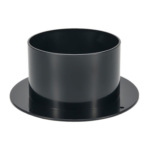 Straight Pipe Flange Ventilation Duct Connector ABS 100 125 1