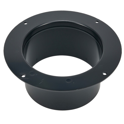 Straight Pipe Flange Ventilation Duct Connector ABS 100 125 2