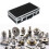 Aluminum Alloy Tool Box Dustproof Hard Case 30.2x17.2x7.6 cm 7