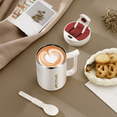 Isolerad kaffemugg i rostfritt stål, 350 ml 2