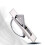Tatami Cabinet Handle Hidden Grip Pull Silver 2 pcs 2