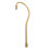 Down Rod Curved Stem Lamp Accessory for Table Lamp Repair 3