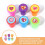 Hartstempels in diverse kleuren, 20 stuks 3