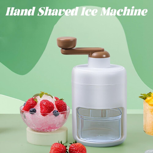 Manual Ice Crusher for Snow Cones and Slushies 2PCS 1