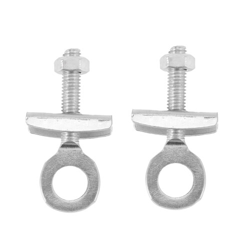 2 St Silver Tone Metal Diamond Back Burly Donut Chain SträCkare 2