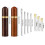 Wooden needle case with self-threading and leather needles 3