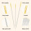 Wooden needle case with self-threading and leather needles 7
