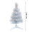 Harliver Artificial Christmas Tree 11.8in Silver Mini 3