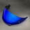 SHOEI Helmet Face Shield Revo Clear Blue Universal 4
