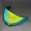 SHOEI Helmet Face Shield Revo Clear Blue Universal 5