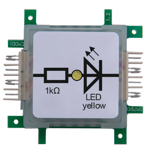 ALLNET Brick?R?knowledge LED gelb