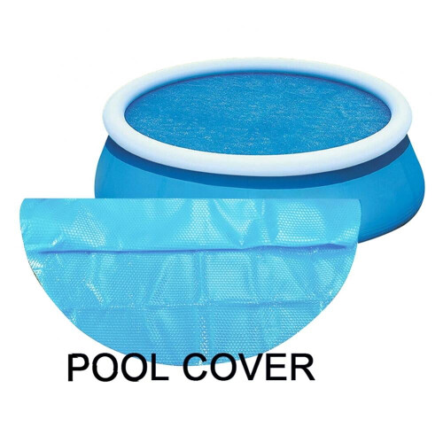 Solar Pool Cover for 8 ft Round Pool, In-Ground and 2