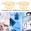 2 stuks wegwerp celzeven, gaascelzeven, laboratoriumcelfilters (70 μm) 6