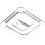 Polycarbonate Food Pan Lid Clear 1/6 Size 5