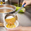 Soro Essentials stainless steel portion server 8 oz blue 3