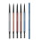 Eyebrow Pencil Fine Core Natural Fiber Brown 5