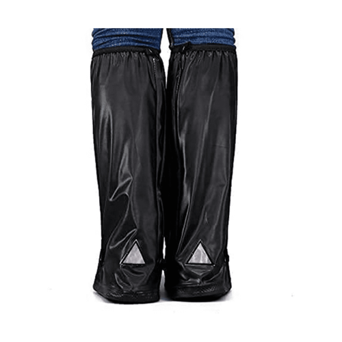 Black Waterproof Shoe Covers XXL 2 Pairs 1