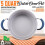 NutriChef Dutch Oven Pot with Tempered Glass Lid 5 Quart 2