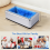 Shoe Cover Dispenser Silver with 200 Covers 5