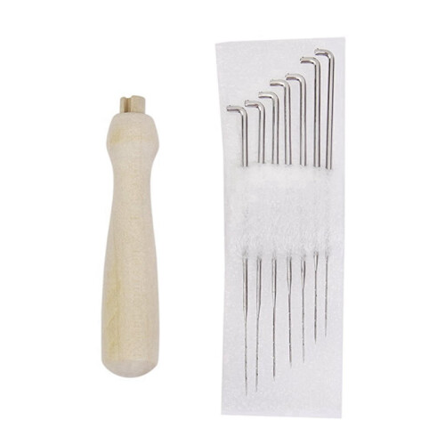 Felting Needles with Wooden Handle 21-Piece Set 1