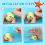 Needle Felting Kit with Needles Foam Mat Wool Roving 6