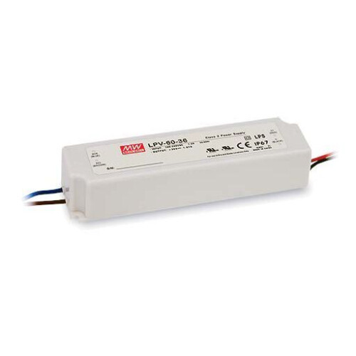 MEAN WELL Netzteil - 24V  35W  IP67
