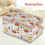 Sewing Box Fabric Storage Organizer with Handle 5