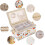 Sewing Box Fabric Storage Organizer with Handle 7