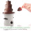 NutriChef electric fondue maker 16 oz 3-tier 2