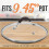 NutriChef Dutch Oven Lid Tempered Glass Brown 4