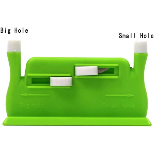 XTHY desk needle threader double hole green 2