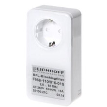 ALLNET Powerline Sperr-Filter 2-68Mhz 16 A Schutzkontakt-Durchgangsgehäuse